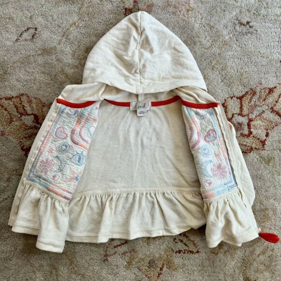 Play 🤸‍♀️ Peek Zen Embroidered Zip Hoodie - Picture 4 of 8